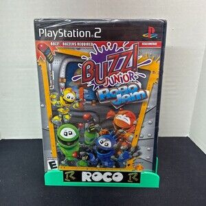 Buzz! Junior Robo Jam PS2 Sony PlayStation 2, 2008 Buzzers Required Party SEALED